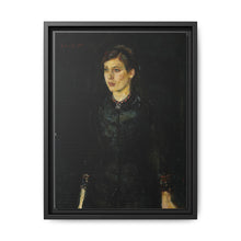 Inger in Black (1884) by Edvard Munch - NOMADEN ART GALLERY
