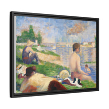 Georges Seurats letzte Studie zu „Badende in Asnières“ (1883)