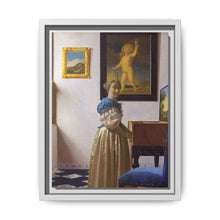Johannes Vermeer’s Lady Standing at a Virginal (ca. 1670–1672)