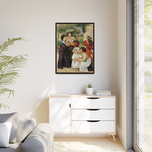 La familia del artista (La Famille de l'artiste) (1896) de Pierre-Auguste Renoir. 