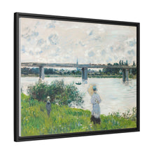 Claude Monet's The Promenade with the Railroad Bridge, Argenteuil (1874) - NOMADEN ART GALLERY
