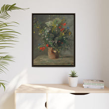 Flores en un jarrón (c. 1866), cuadro de alta resolución de Pierre-Auguste Renoir 
