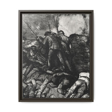 The charge, right detail, second state (1918) print in high resolution by George Wesley Bellows - NOMADEN ART GALLERY