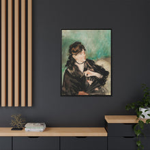 Retrato de Berthe Morisot con un abanico (1874) de Édouard Manet.