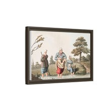 Illustration of leech finders from The Costume of Yorkshire (1814) by George Walker