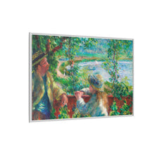 Cerca del lago (1879-1890) de Pierre-Auguste Renoir