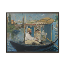 Monet in his Boat (c. 1874) by Edouard Manet - NOMADEN ART GALLERY