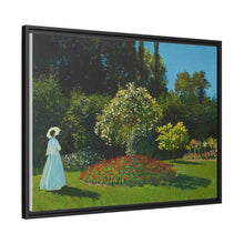 Claude Monet's Lady in the garden (1867) - NOMADEN ART GALLERY