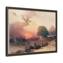 Approach of the simoom Desert of Gizeh illustration by David Roberts (1796–1864)