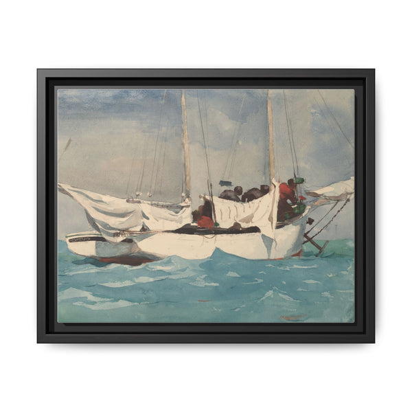 Key West, Hauling Anchor (1903) by Winslow Homer - NOMADEN ART GALLERY