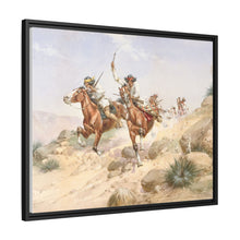 Apache Indians on Horseback by Herman Wendelborg Hansen