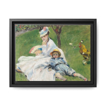 Pierre-Auguste Renoir's Madame Monet and Her Son (1874) - NOMADEN ART GALLERY