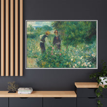 Recogiendo flores (1875) de Pierre-Auguste Renoir 