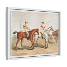 Illustration of jockies from The Costume of Yorkshire (1814) by George Walker
