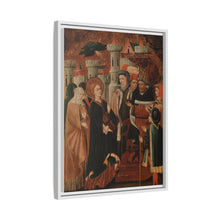 Saint Catherine of Siena before Pope Gregory XI by Blasco de Grañén