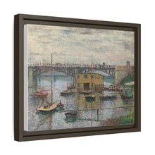 Claude Monet's Bridge at Argenteuil on a Gray Day (1876) - NOMADEN ART GALLERY