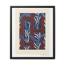 Art Nouveau Flower pattern pochoir print in oriental style. Original from our own 1914 edition of Samarkande - NOMADEN ART GALLERY