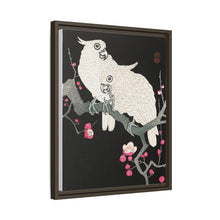 Two cockatoo and plum blossom (1925 - 1936) by Ohara Koson