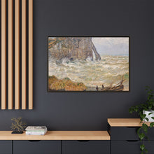 Claude Monet's Stormy Sea in Étretat (1883) - NOMADEN ART GALLERY