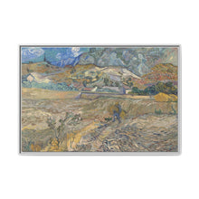 Vincent van Gogh's The Landscape at Saint-Rémy (Enclosed Field with Peasant) - Old Master Painting Print - NOMADEN ART GALLERY