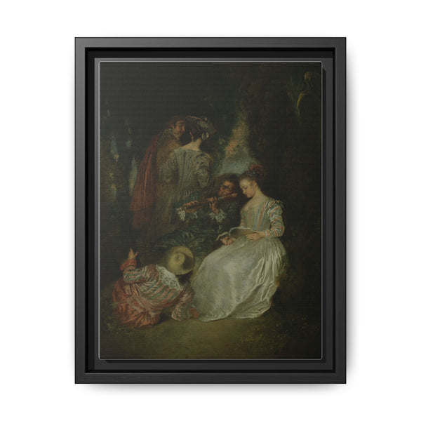 The Perfect Accord by Jean Antoine Watteau - NOMADEN ART GALLERY