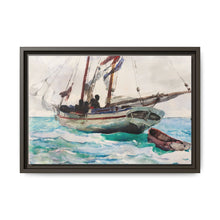 Schooner–Nassau (ca. 1888–1889) by Winslow Homer - NOMADEN ART GALLERY