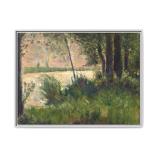 Georges Seurat's Grassy Riverbank (1881–1882) - NOMADEN ART GALLERY
