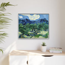 Vincent van Gogh's Olive Trees with the Alpilles in the Background (1889) - NOMADEN ART GALLERY