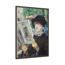 Mujer leyendo (ca. 1880-1881) de Édouard Manet.