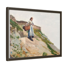 Girl Carrying a Basket (1882) by Winslow Homer