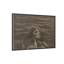 On the Waves of Love (1896) by Edvard Munch - NOMADEN ART GALLERY