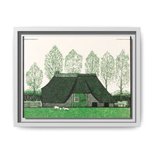 Farmhouse with thatched roof (1919) by Julie de Graag - NOMADEN ART GALLERY