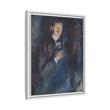 Edvard Munch's Self-Portrait with Cigarette (1895) - NOMADEN ART GALLERY