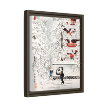 Snow at Asakusa, Yedo, Musashi Province print in high resolution by Hiroaki Takahashi (1871–1945)
