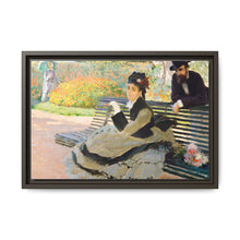 Camille Monet (1847–1879) on a Garden Bench (1873) by Claude Monet - NOMADEN ART GALLERY