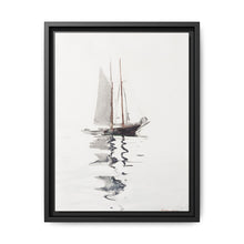 Two–masted Schooner with Dory (1894) by Winslow Homer - NOMADEN ART GALLERY