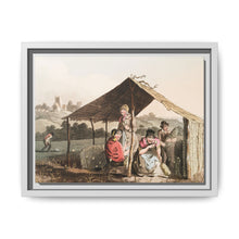 Illustration of teasel field from The Costume of Yorkshire (1814) by George Walker - NOMADEN ART GALLERY