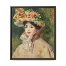 Woman with Capeline (Femme Ã la capeline) (early 1890s) by Pierre-Auguste Renoir - NOMADEN ART GALLERY