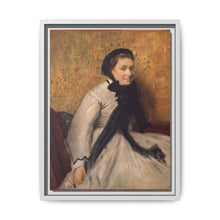 Portrait of a Woman in Gray (ca. 1685) by Edgar Degas - NOMADEN ART GALLERY