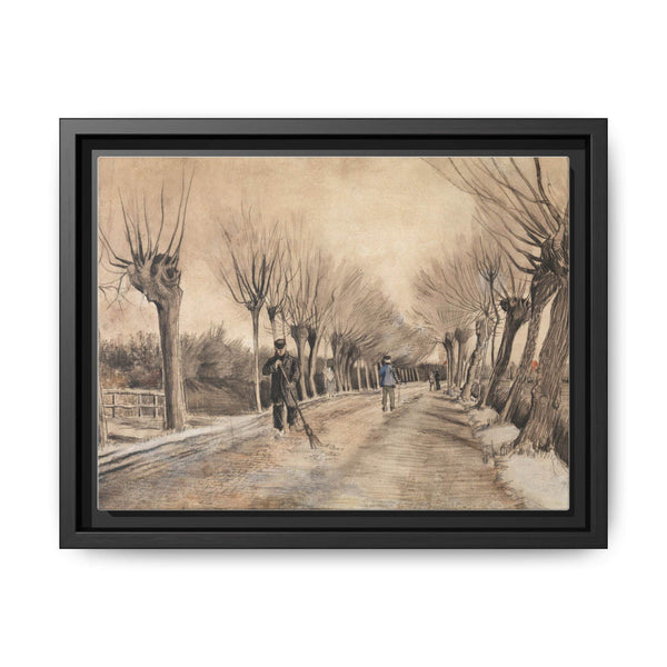 Road in Etten (1881) by Vincent Van Gogh - Large Framed Wall Art - NOMADEN ART GALLERY