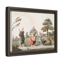 Illustration of leech finders from The Costume of Yorkshire (1814) by George Walker