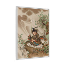 Chinese tales, vintage Japanese painting by G.A. Audsley-Japanese illustration.