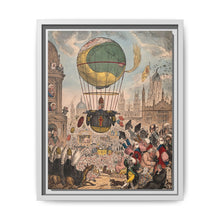 William Wyndham Grenville, Baron Grenville, dispensing Roman Catholic tracts from a balloon to the people of Oxford - NOMADEN ART GALLERY