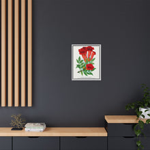 Trumpet flower lithograph. Digitally enhanced from our own original 1900 edition plates of Botanical Specimen published by Rochester Lithographing