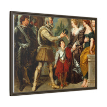 Henri IV Conferring the Regency upon Marie de' Medici (after Rubens) by Eugène Delacroix