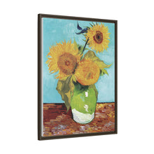 Vincent van Gogh's Vase with Three Sunflowers (1888) - NOMADEN ART GALLERY