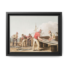 Illustration of whalebone scrapers from The Costume of Yorkshire (1814) by George Walker - NOMADEN ART GALLERY
