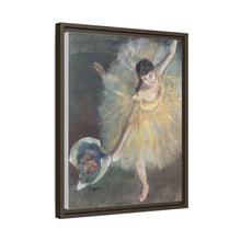 Fin de arabesco (1876) de Edgar Degas 
