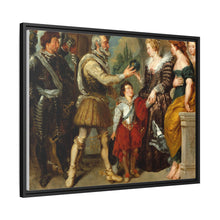 Henri IV Conferring the Regency upon Marie de' Medici (after Rubens) by Eugène Delacroix