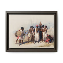 Group of Nubians (Wady Kardasey) illustration by David Roberts (1796–1864) - NOMADEN ART GALLERY